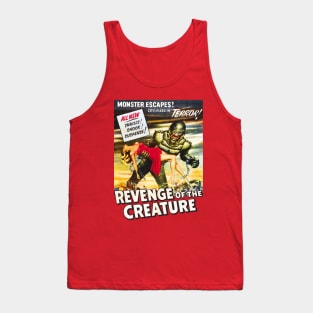 Revenge Of The Creature Movie Poster Tank Top